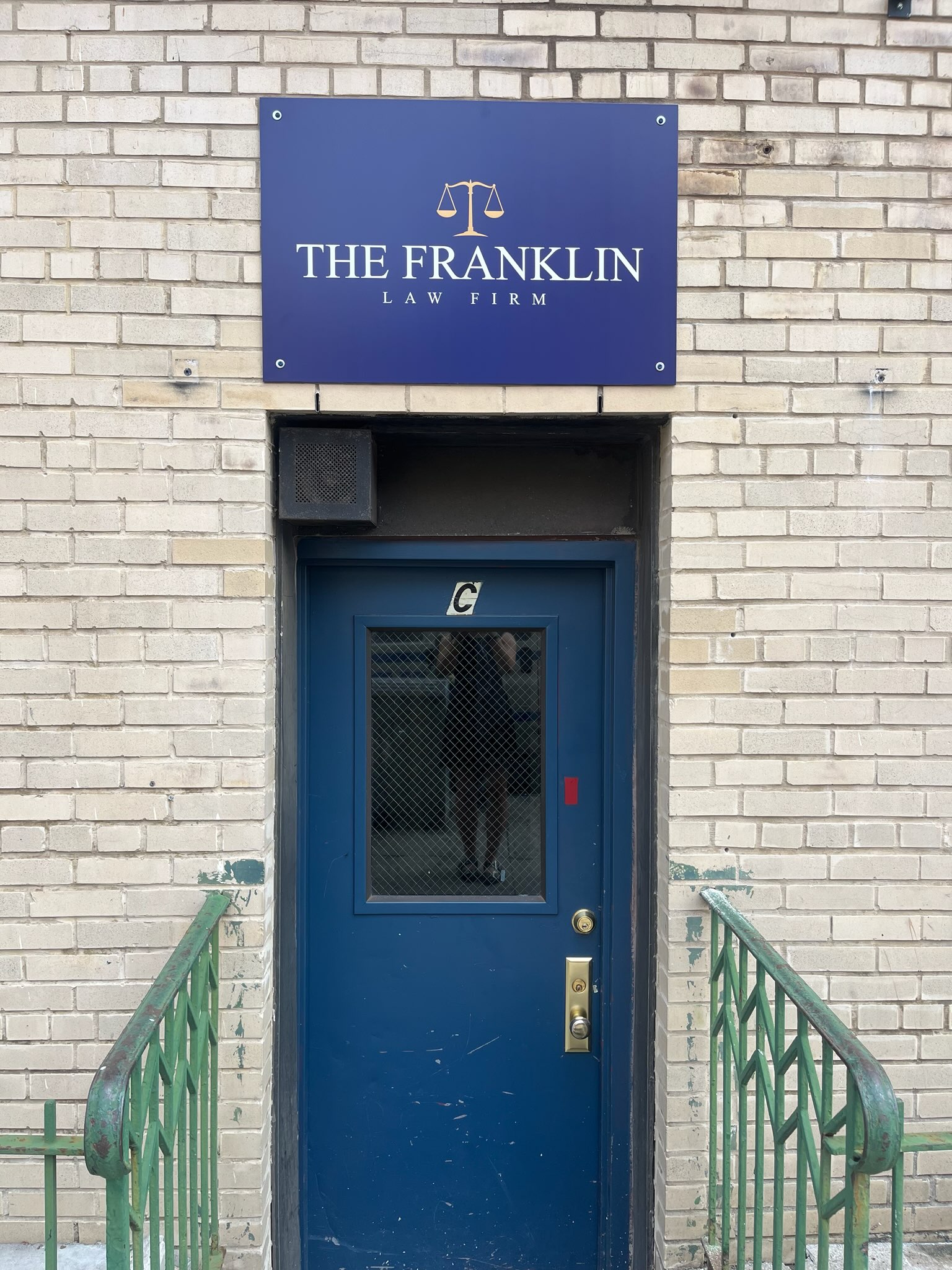 Front entrance of The Franklin Law Firm